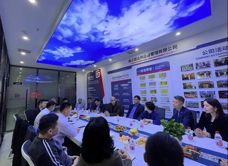 巴基斯坦駐北京大使和駐上?？傤I事與參與易巴通面對面座談會